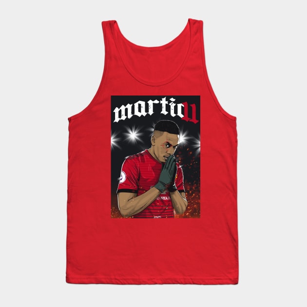 Anthony Martial Tank Top by BokkaBoom